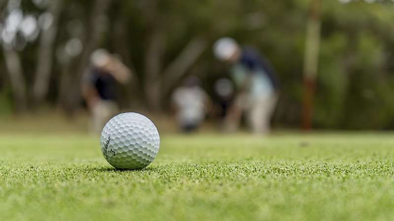 Putting a golf ball